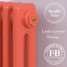 CI-RK-ORG-CU00 - Rook Orange 2 Column Victorian Cast Iron Radiator H760mm x W405mm CI-RK-ORG-CU00 - Rook Orange 2 Column Victorian Cast Iron Radiator H760mm x W405mm